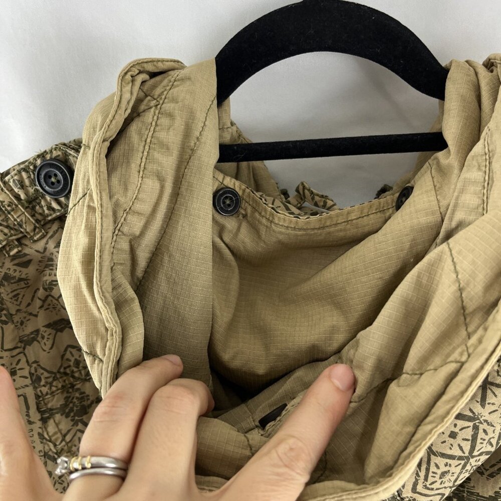 Khujo Brown Casual Cotton Vintage Inspired Jacket Women's Size XL - Picture 13 of 16